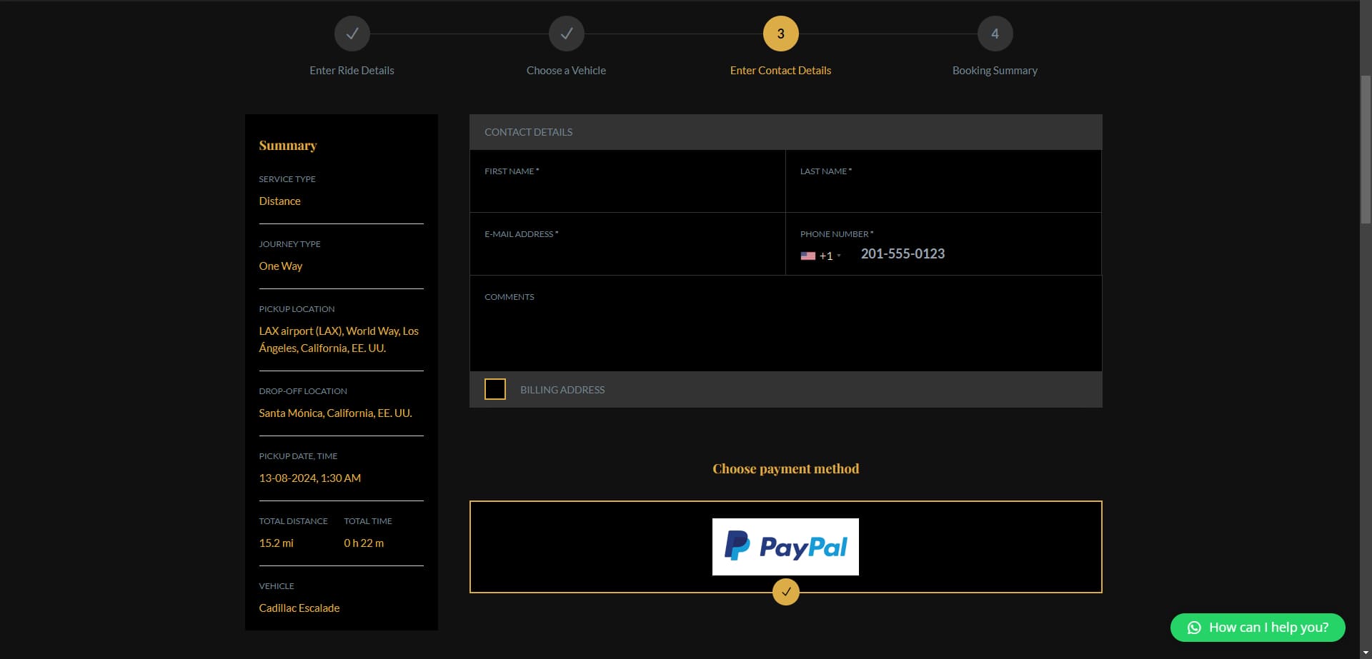 Pagos por paypal
