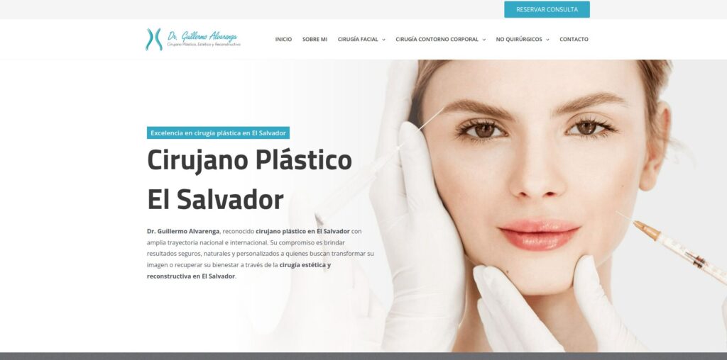 Sitio web de Dr. Guillermo Alvarenga